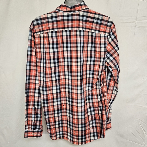 Jack Wills Plain Poplin Red White Shirt Long Sleeve Size Medium Brand NWT - Picture 3 of 10
